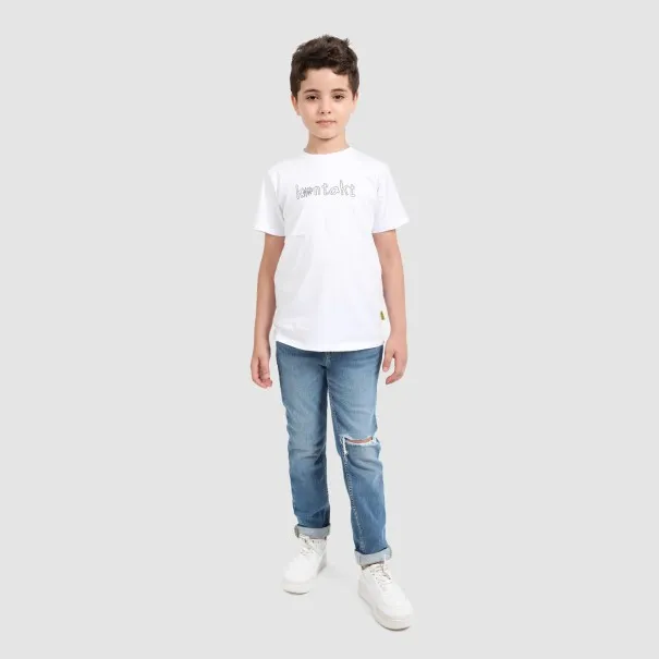 T-shirt unisexe enfant manches courtes COLORIAGE EYES - KONTAKT