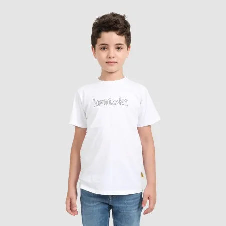 T-shirt unisexe enfant manches courtes COLORIAGE EYES - KONTAKT