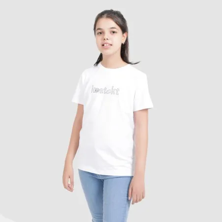 T-shirt unisexe enfant manches courtes COLORIAGE EYES - KONTAKT
