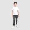 T-shirt unisexe enfant manches courtes COLORIAGE TIGRE - KONTAKT