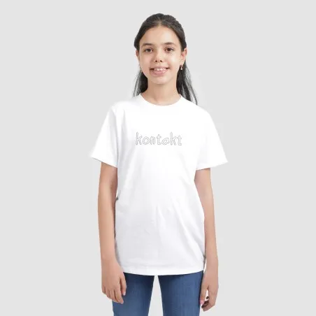 T-shirt unisexe enfant manches courtes COLORIAGE WEIRD - KONTAKT