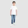 T-shirt unisexe enfant manches courtes COLORIAGE WEIRD - KONTAKT