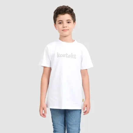 T-shirt unisexe enfant manches courtes COLORIAGE WEIRD - KONTAKT