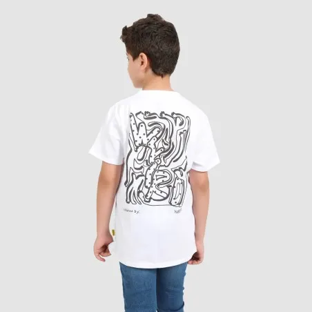 T-shirt unisexe enfant manches courtes COLORIAGE WEIRD - KONTAKT