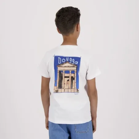T-shirt unisexe enfant manches courtes DOUGGA - KONTAKT