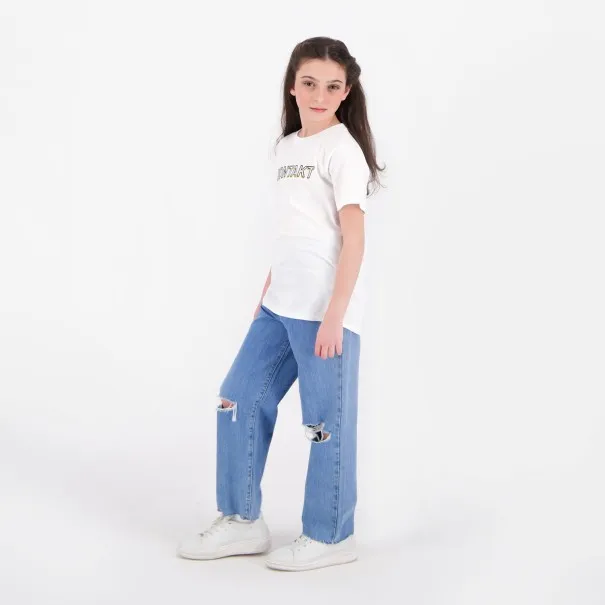 T-shirt unisexe enfant manches courtes KONTAKT TEES - KONTAKT