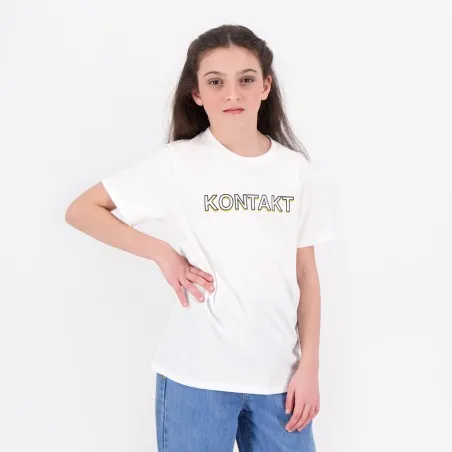T-shirt unisexe enfant manches courtes KONTAKT TEES - KONTAKT