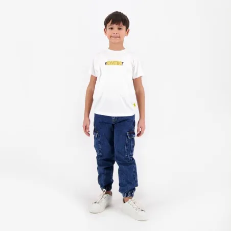T-shirt unisexe enfant manches courtes KONTAKT TEES 2.0 - KONTAKT