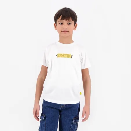 T-shirt unisexe enfant manches courtes KONTAKT TEES 2.0 - KONTAKT