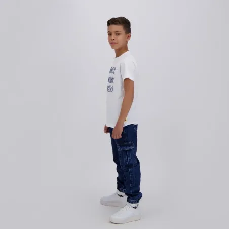 T-shirt unisexe enfant manches courtes KONTAKT TRIPLE - KONTAKT