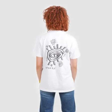 T-shirt unisexe manches courtes COLORIAGE EYES - KONTAKT