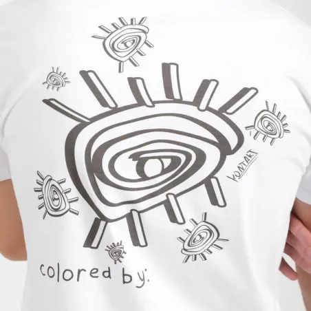 T-shirt unisexe manches courtes COLORIAGE EYES - KONTAKT