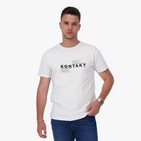 T-shirt unisexe manches courtes CONSCIOUS DESIGN - KONTAKT