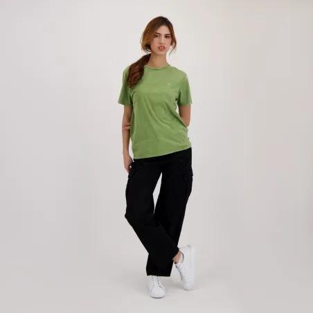 T-shirt unisexe manches courtes délavé - KONTAKT