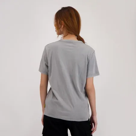 T-shirt unisexe manches courtes délavé - KONTAKT