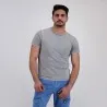 T-shirt unisexe manches courtes délavé - KONTAKT