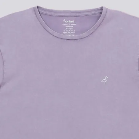 T-shirt unisexe manches courtes délavé - KONTAKT