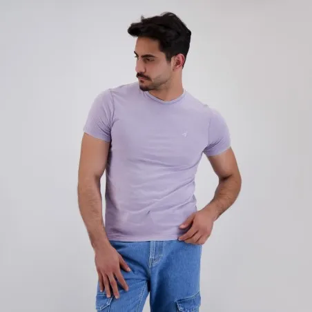 T-shirt unisexe manches courtes délavé - KONTAKT