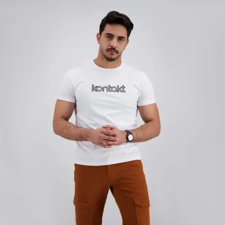 T-shirt unisexe manches courtes KONTAKT AJOURÉ - KONTAKT