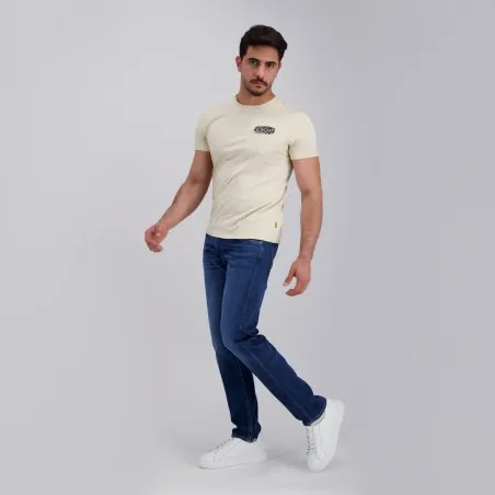 T-shirt unisexe manches courtes KONTAKT EFFILOCHÉ - KONTAKT