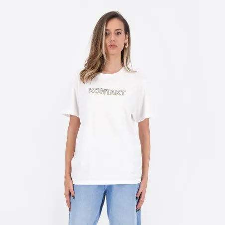 T-shirt unisexe manches courtes KONTAKT TEES - KONTAKT