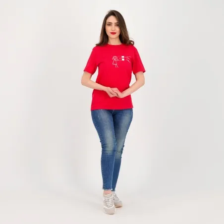 T-shirt unisexe manches courtes OVERSIZED AIMANT - KONTAKT
