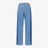 Upcycling baggy jeans femme bi-couleur - KONTAKT
