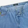 Upcycling baggy jeans femme bi-couleur - KONTAKT