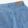 Upcycling baggy jeans femme bi-couleur - KONTAKT