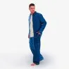 Upcycling chemise western homme en jeans bi-couleur - SHEMS V2 - KONTAKT