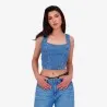 Upcycling top femme jeans V1 - KONTAKT