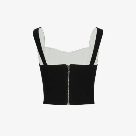 Upcycling top femme jeans V1 - KONTAKT