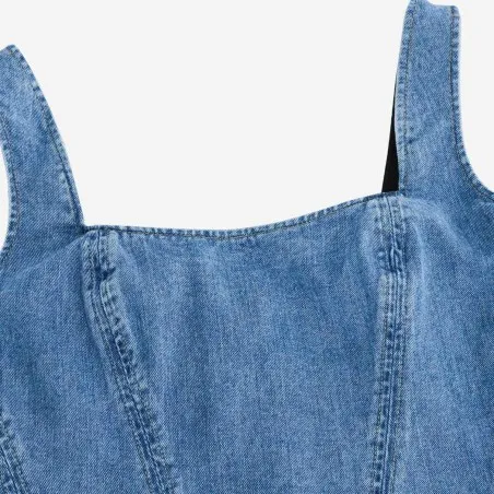 Upcycling top femme jeans V1 - KONTAKT