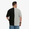 Upcycling t-shirt oversized homme manches courtes CROQUIS POCHE V1 - KONTAKT