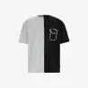 Upcycling t-shirt oversized homme manches courtes CROQUIS POCHE V1 - KONTAKT