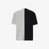 Upcycling t-shirt oversized homme manches courtes CROQUIS POCHE V2 - KONTAKT