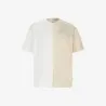 Upcycling t-shirt oversized homme manches courtes MARGOUM & LOSANGE V1 - KONTAKT