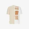 Upcycling t-shirt oversized homme manches courtes MARGOUM & LOSANGE V1 - KONTAKT