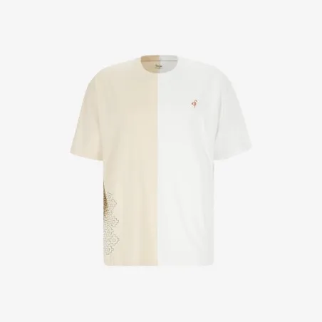 Upcycling t-shirt oversized homme manches courtes MARGOUM & LOSANGE V2 - KONTAKT