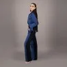 Veste oversized unisexe PATCHWORK en jeans UPCYCLING METHODS - TUNIS FASHION WEEK 2024 - KONTAKT