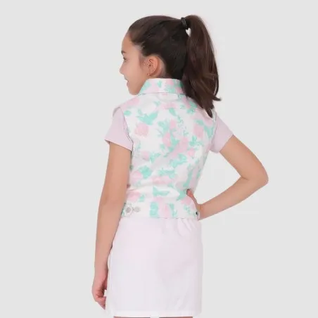 Veste sans manches fille imprimé - KONTAKT