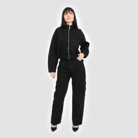 Veste zippé femme avec bas élastique - KENZA - KONTAKT