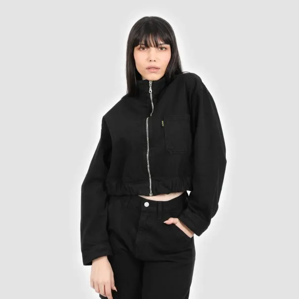 Veste zippé femme avec bas élastique - KENZA - KONTAKT