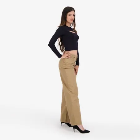 Wide leg jeans femme - WIDED - KONTAKT