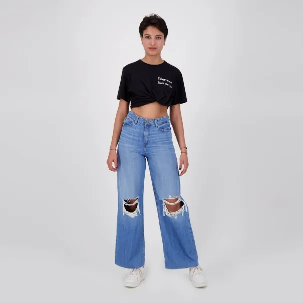 Wide leg jeans femme -WIDED - KONTAKT