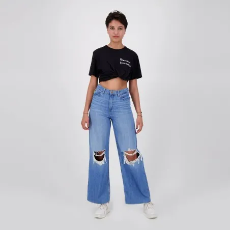 Wide leg jeans femme -WIDED - KONTAKT