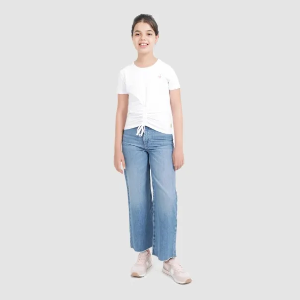 Wide leg jeans fille - KONTAKT