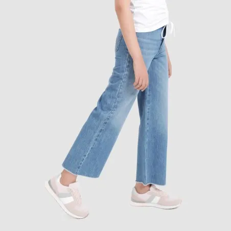 Wide leg jeans fille - KONTAKT