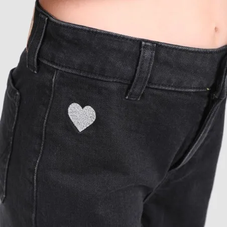 Wide leg jeans fille - KONTAKT
