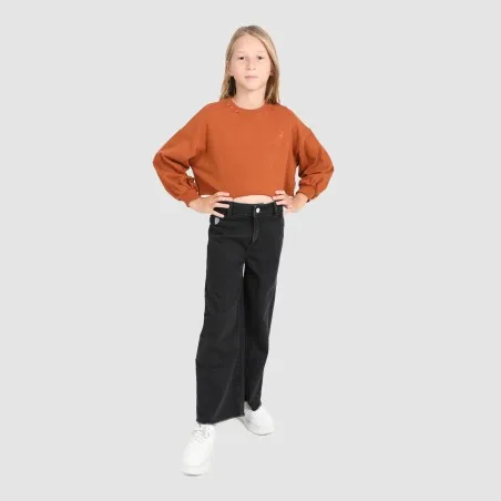 Wide leg jeans fille - KONTAKT